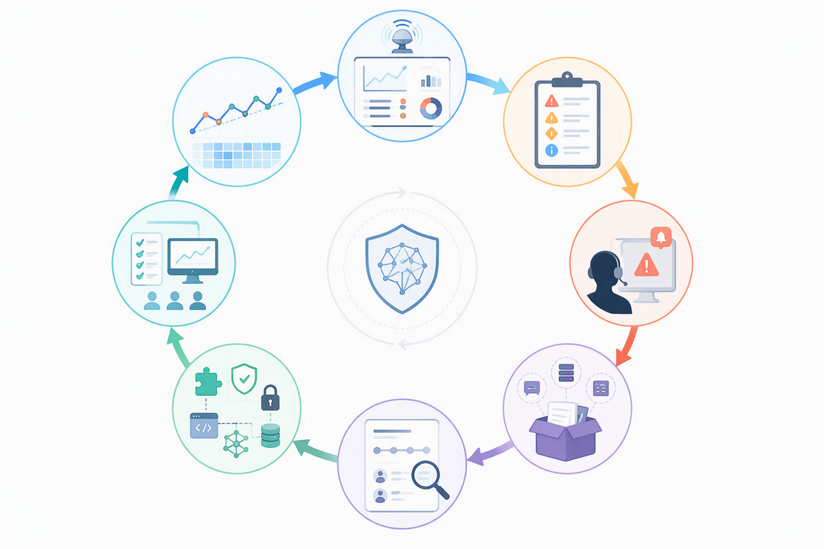 Operational safety: monitoring, incident response, and continuous improvement