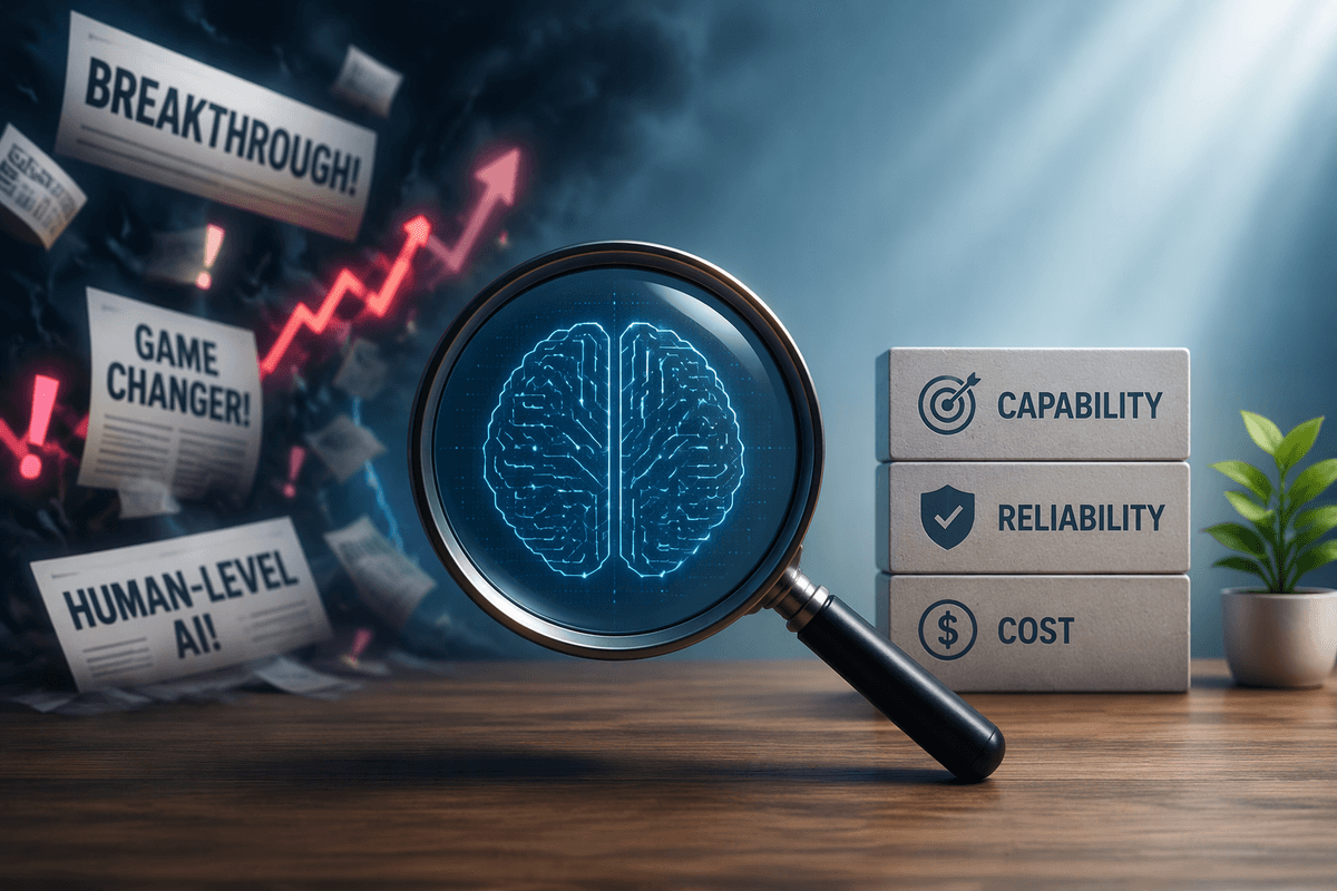 Technology Hype Can Make Generative AI Progress Harder to Evaluate Clearly